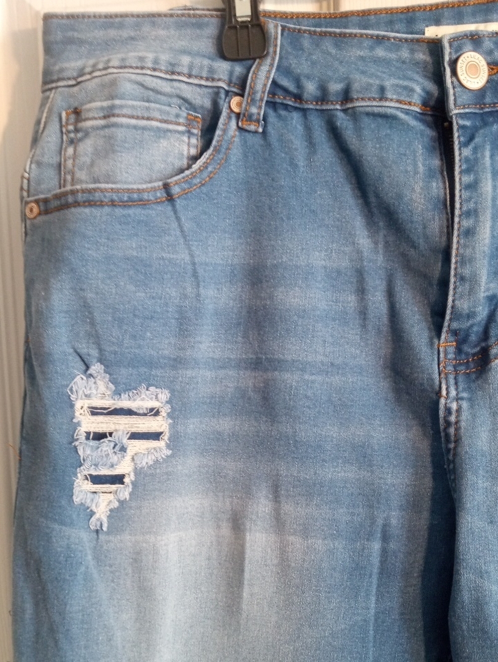 LILAC SUNSET SKINNY JEANS - Picture 6 of 12